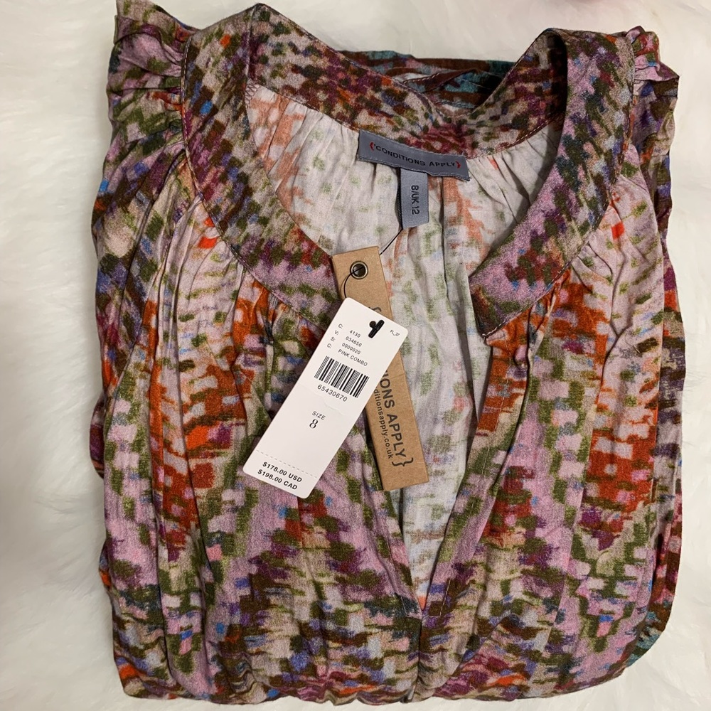 Anthropologie conditions apply puff sleeved maxi dress - Picture 10 of 10